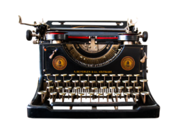 Typewriter, fetish, erotica, writers' rituals